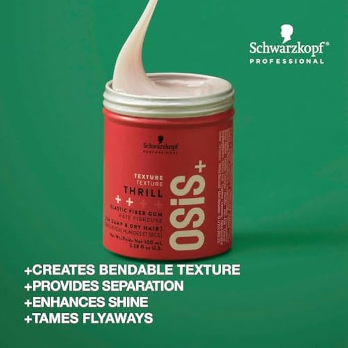 Osis+ Schwarzkopf OSiS+ Thrill Fiber Gum -3.38fl. oz - Image 2